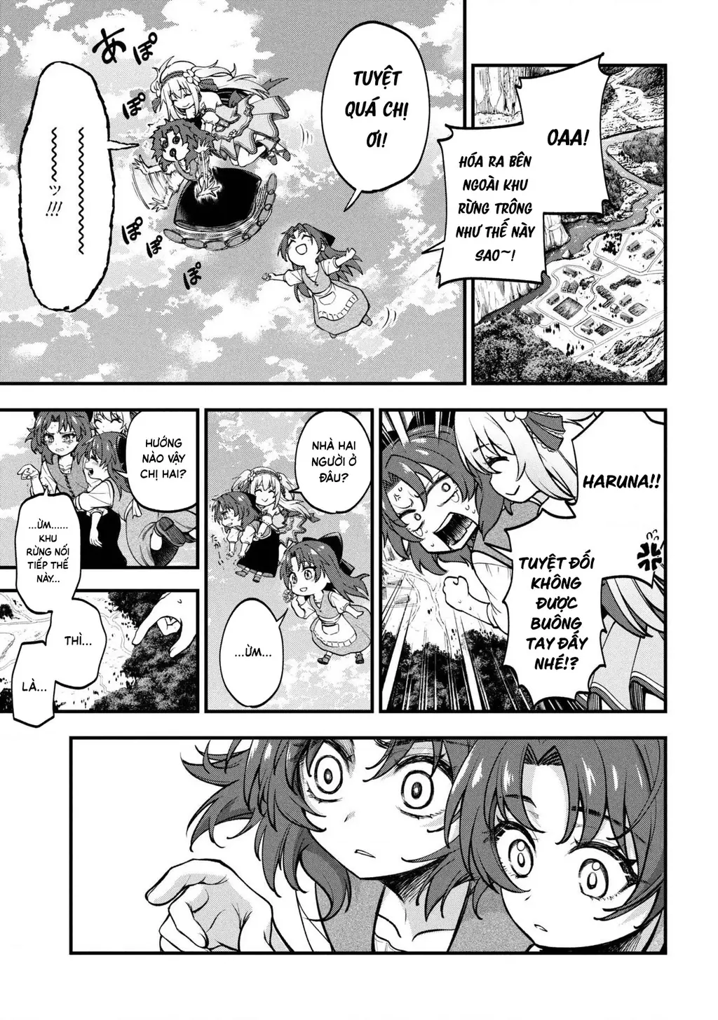 Dị Giới Ma Pháp Thiếu Nữ Radical☆HARUNA Chapter 1 - Trang 33