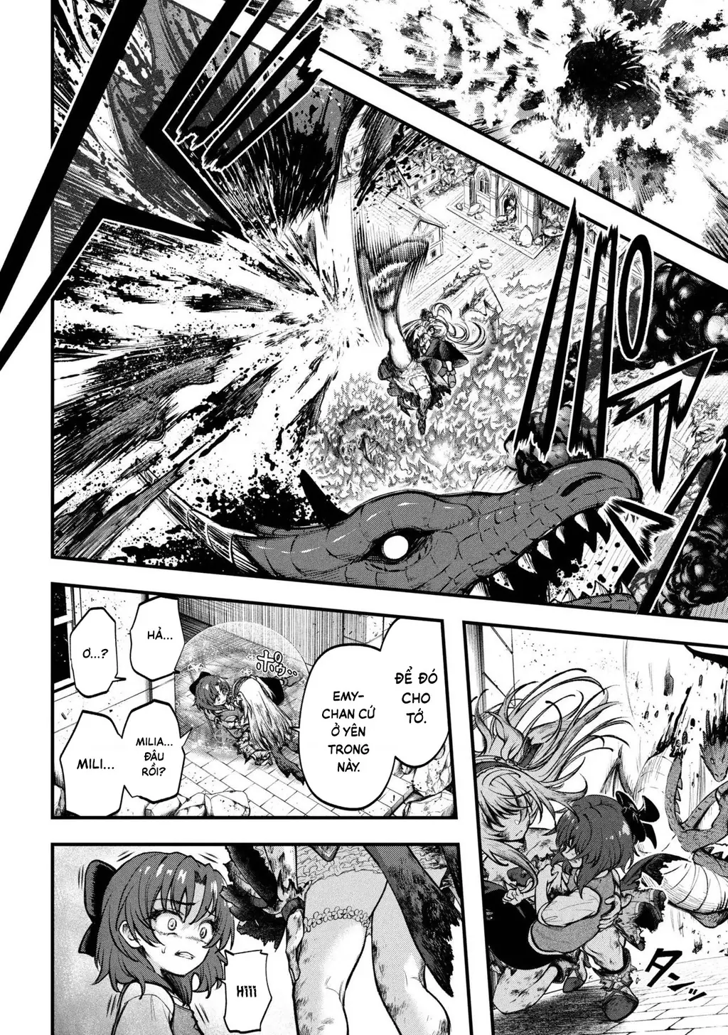 Dị Giới Ma Pháp Thiếu Nữ Radical☆HARUNA Chapter 1 - Trang 40