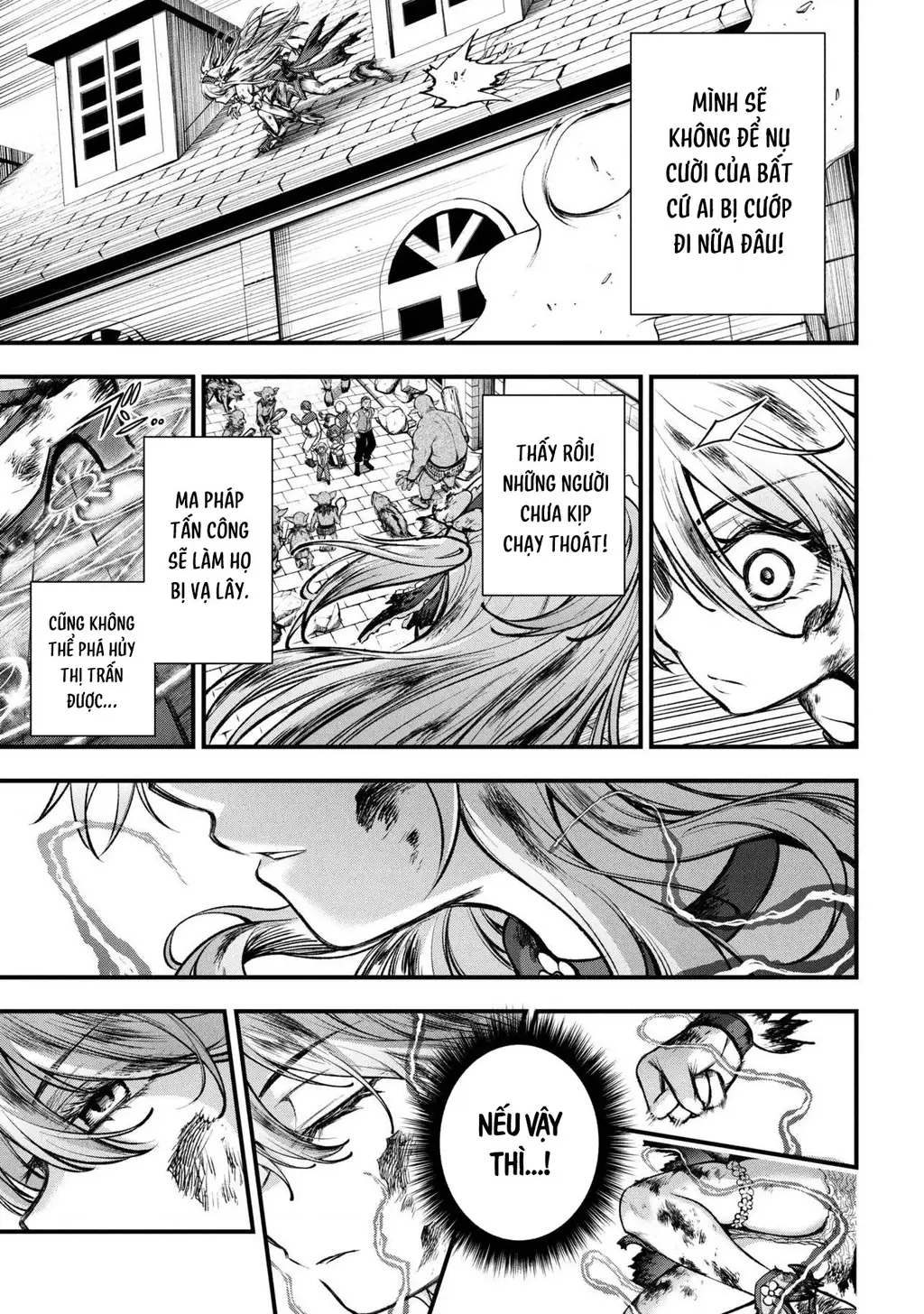 Dị Giới Ma Pháp Thiếu Nữ Radical☆HARUNA Chapter 1 - Trang 43
