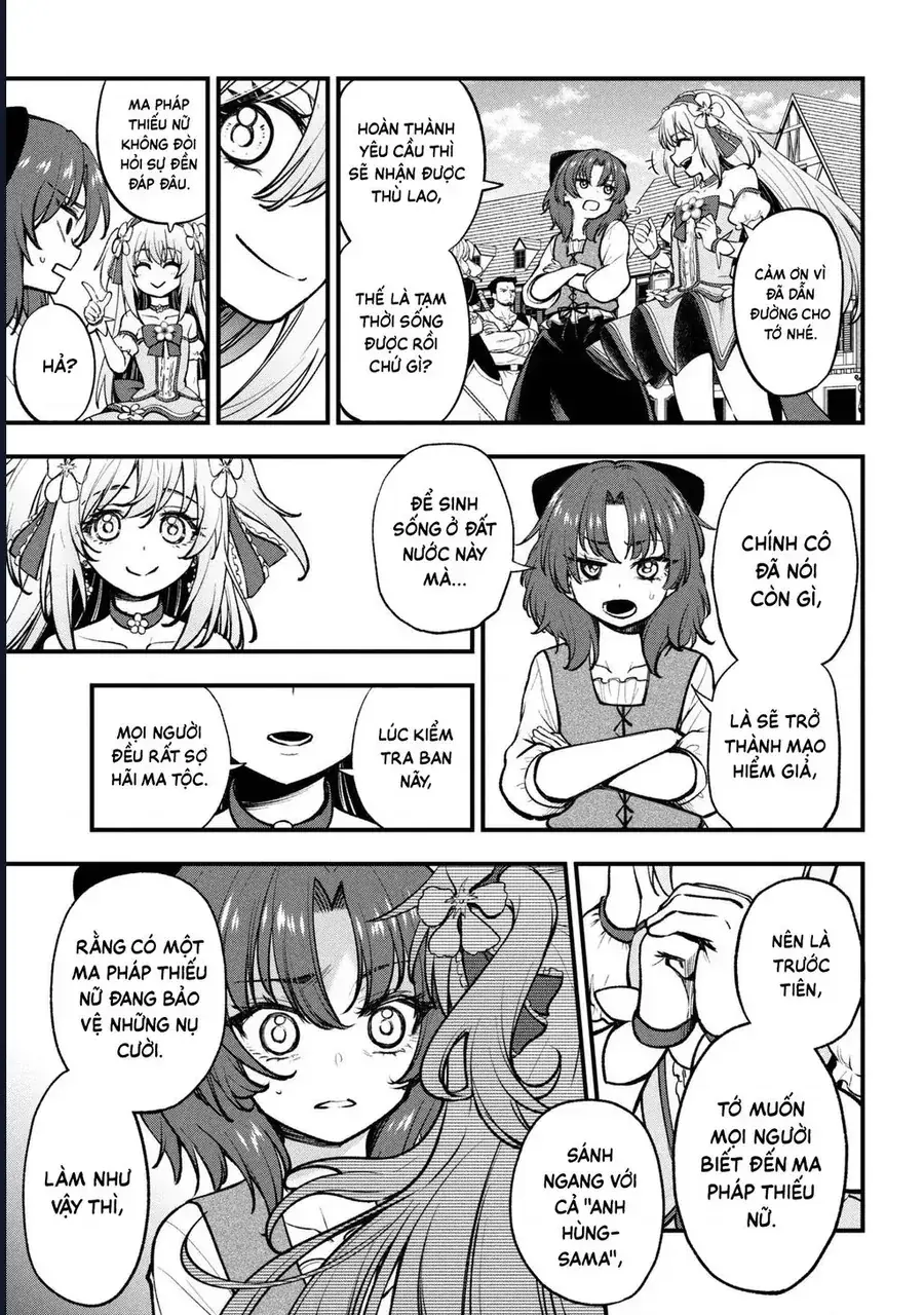 Dị Giới Ma Pháp Thiếu Nữ Radical☆HARUNA Chapter 2.1 - Trang 9
