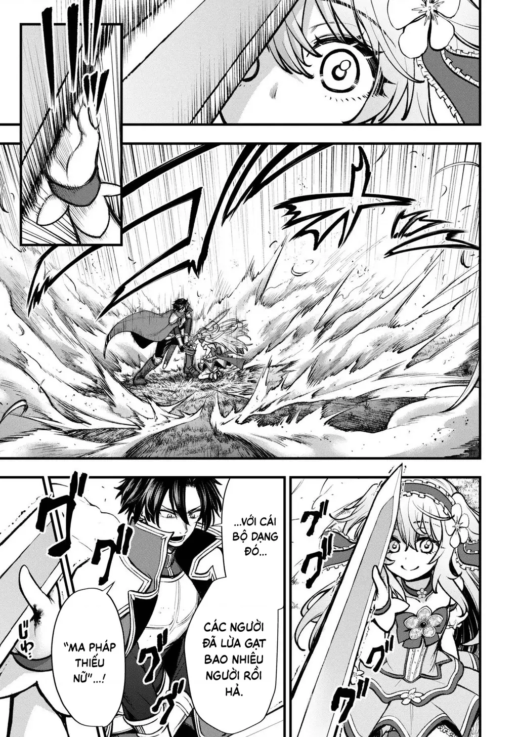 Dị Giới Ma Pháp Thiếu Nữ Radical☆HARUNA Chapter 3 - Trang 17