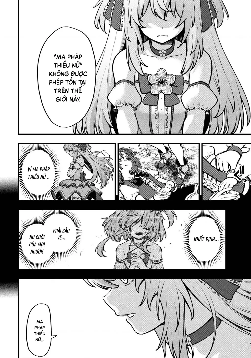 Dị Giới Ma Pháp Thiếu Nữ Radical☆HARUNA Chapter 3 - Trang 28