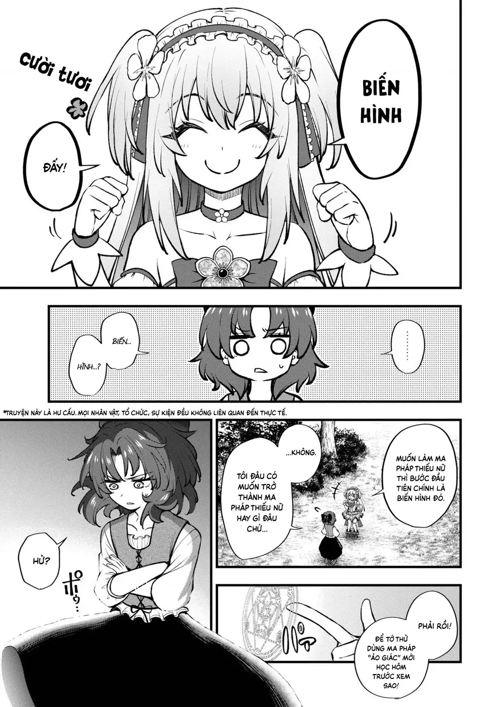 Dị Giới Ma Pháp Thiếu Nữ Radical☆HARUNA Chapter 3 - Trang 3