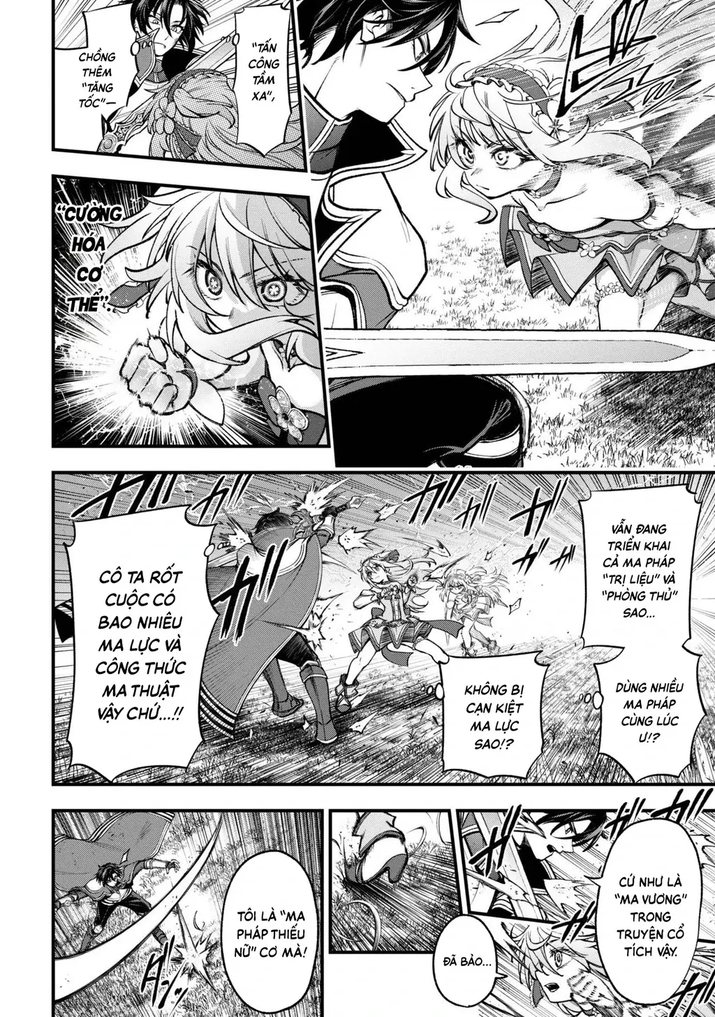 Dị Giới Ma Pháp Thiếu Nữ Radical☆HARUNA Chapter 3 - Trang 33