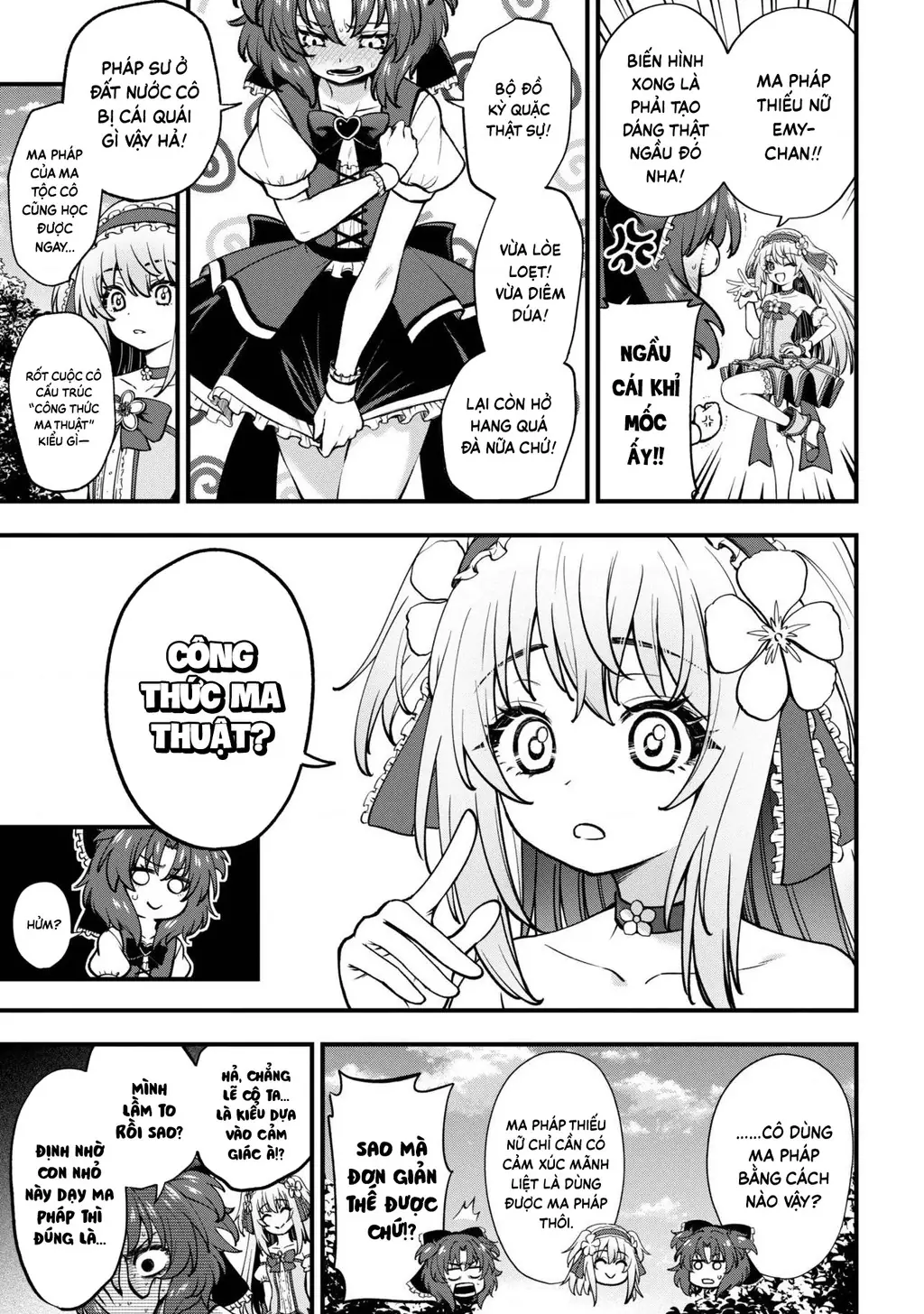 Dị Giới Ma Pháp Thiếu Nữ Radical☆HARUNA Chapter 3 - Trang 5