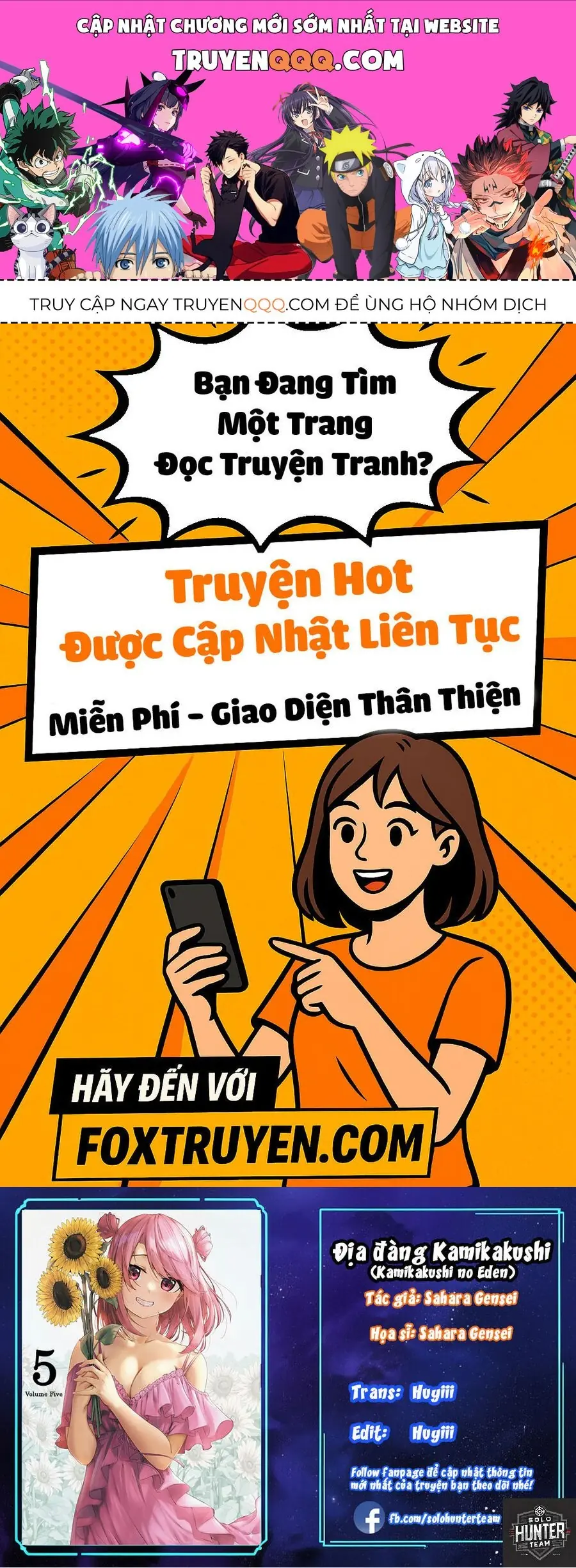 Địa Đàng Kamikakushi Chapter 18 - Trang 2