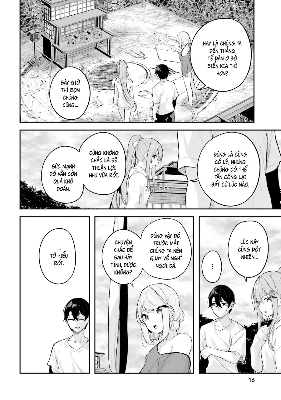 Địa Đàng Kamikakushi Chapter 28 - Trang 16