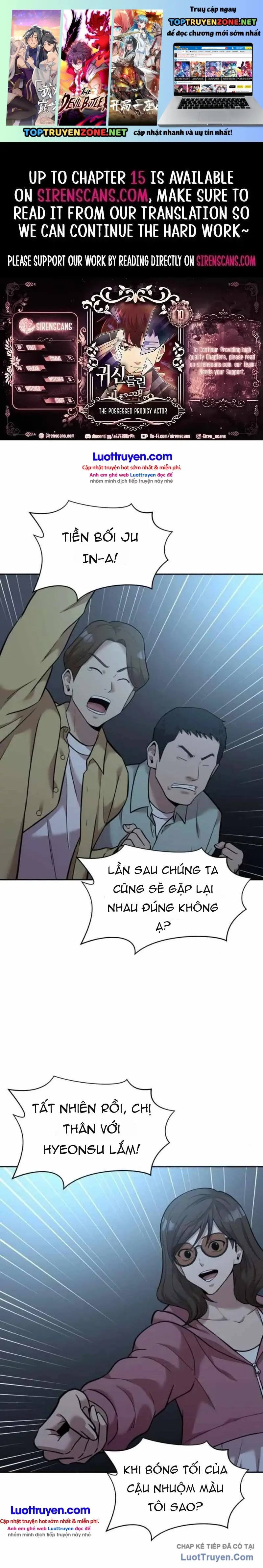 Diễn Viên Quái Vật Bị Ma Ám Chapter 10 - Trang 3