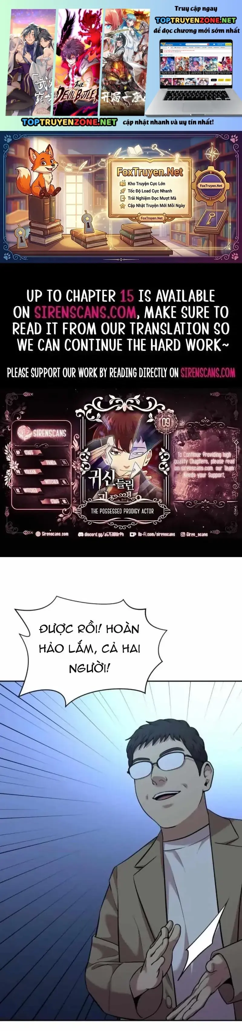 Diễn Viên Quái Vật Bị Ma Ám Chapter 9 - Trang 3