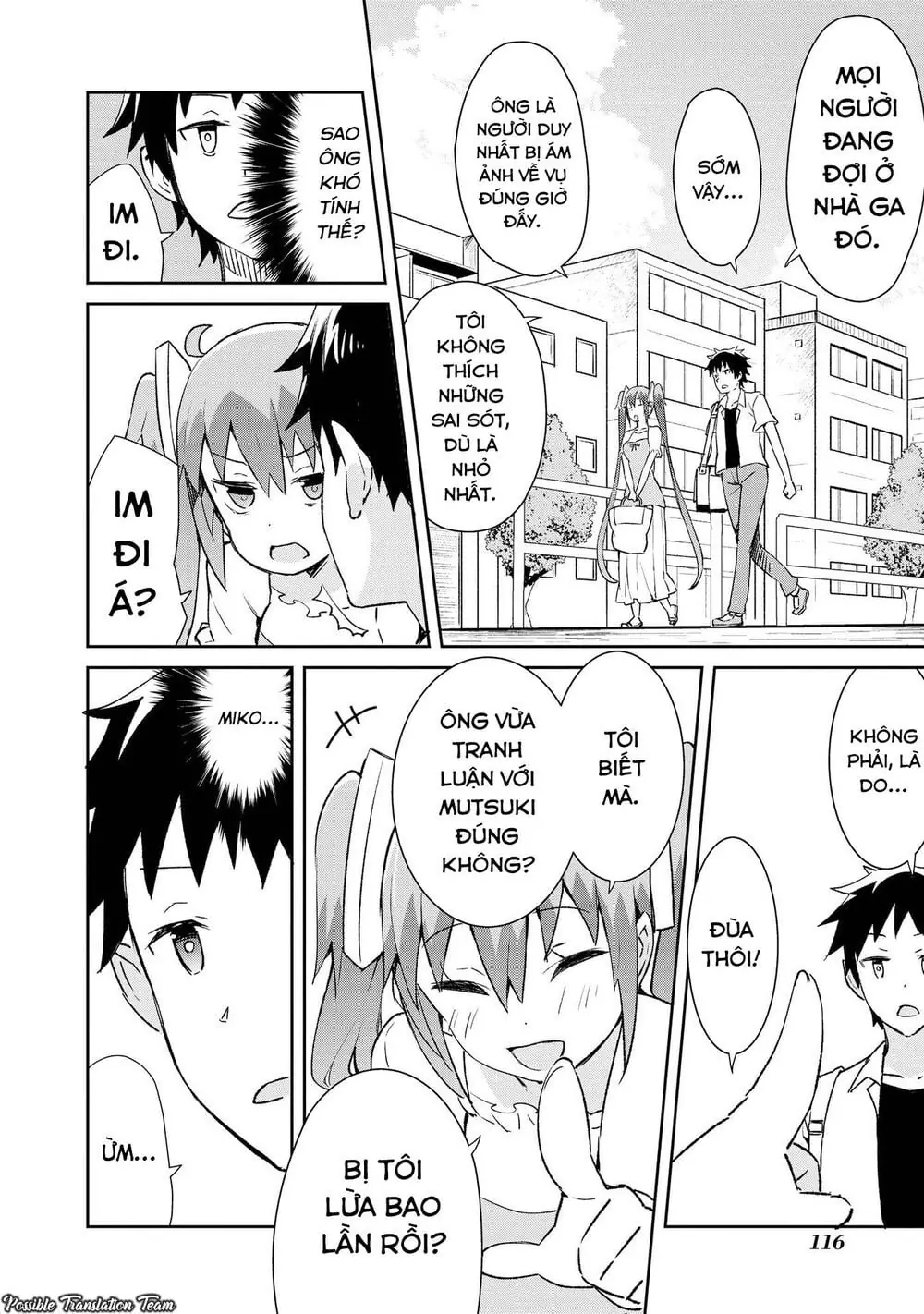 Dioti Manual ~ Kamisamatachi No Ren'ai Daikou Chapter 14 - Trang 8