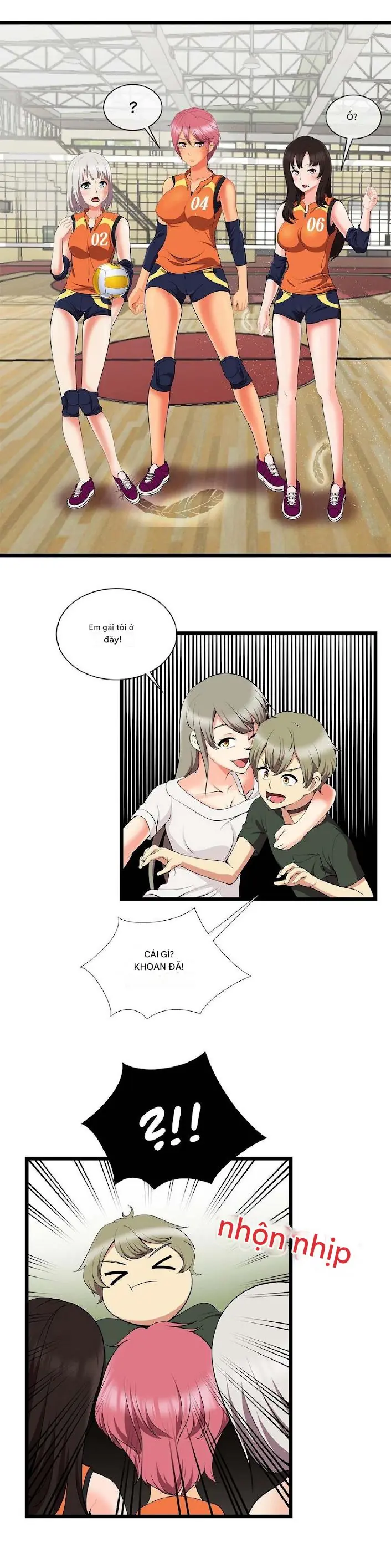 Đội bóng chuyền biến thái Chapter 1 - Trang 16