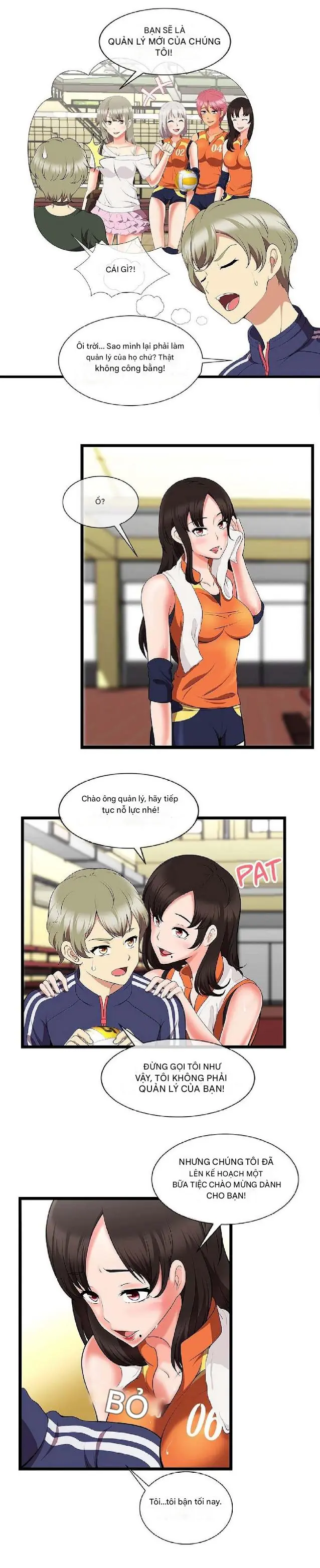 Đội bóng chuyền biến thái Chapter 2 - Trang 14