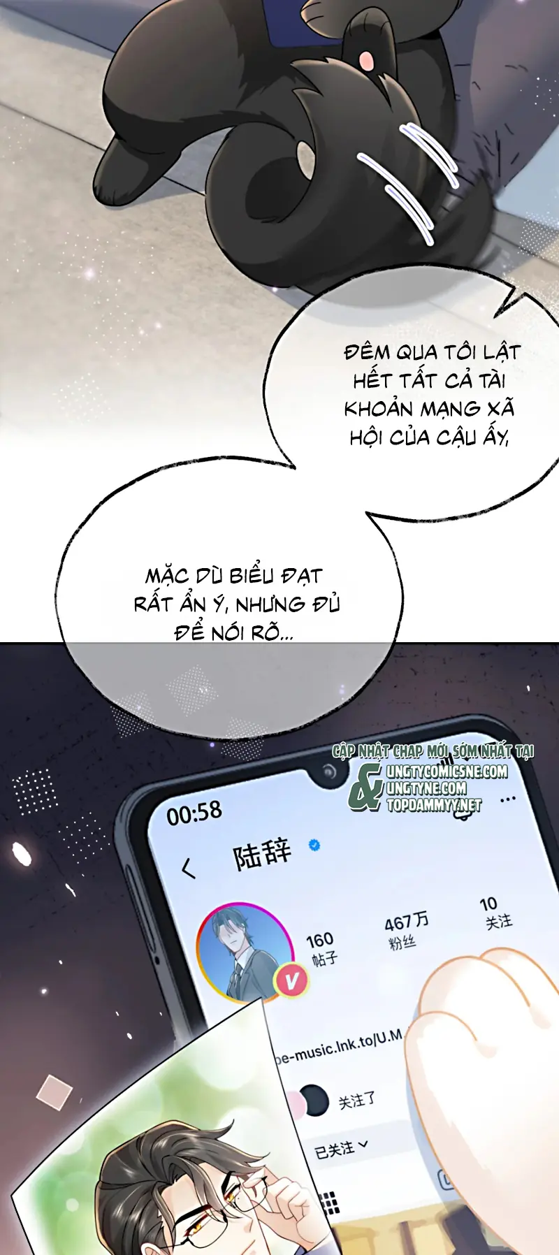 Đối Tượng Yêu Thầm Là Mèo Con Chapter 10 - Trang 11