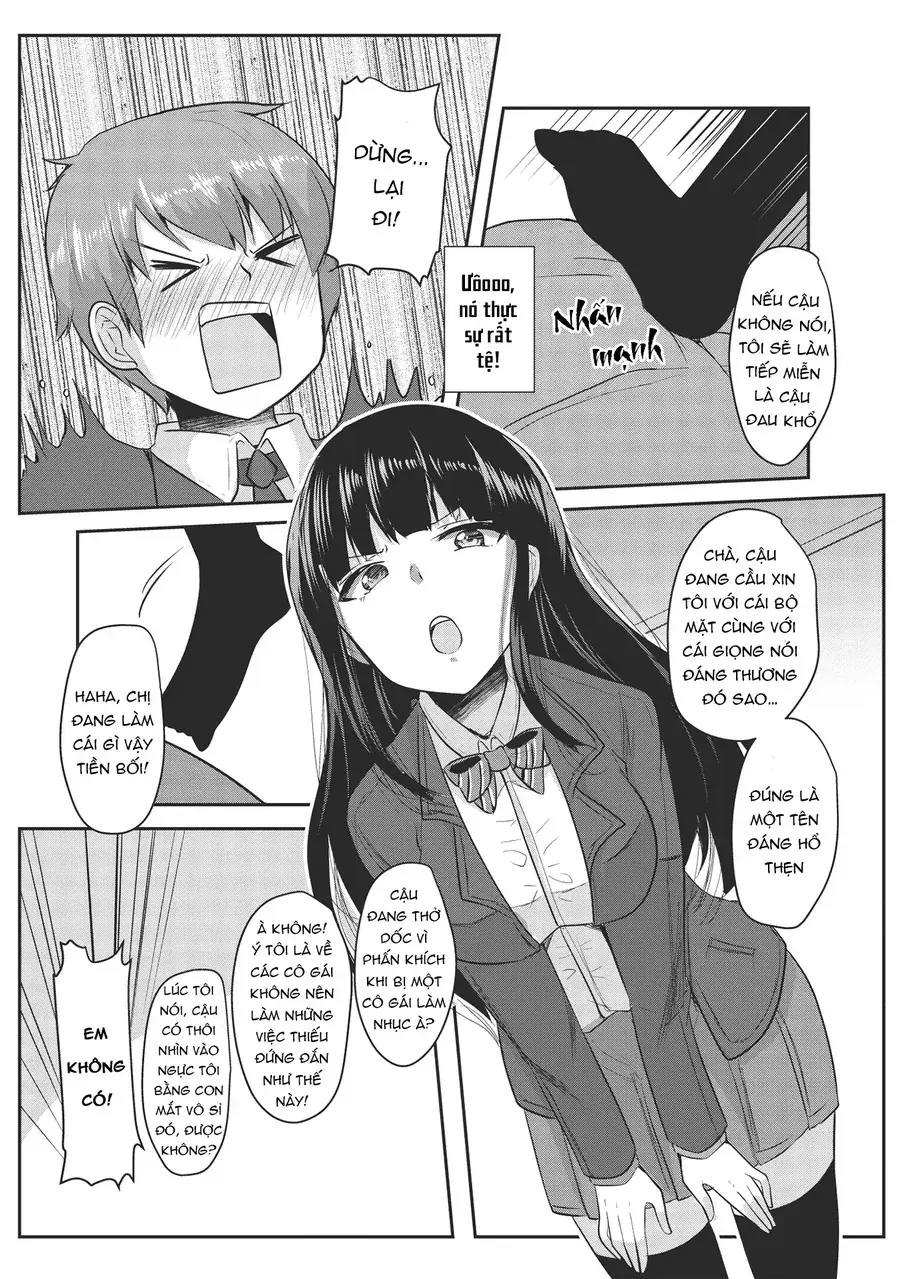Dokuzetsu Shoujo Wa Amanojaku ~Kabegoshi Nara Sunao Ni Sukitte Ierumon!~ Chapter 1 - Trang 12