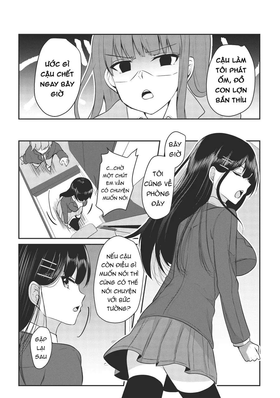 Dokuzetsu Shoujo Wa Amanojaku ~Kabegoshi Nara Sunao Ni Sukitte Ierumon!~ Chapter 1 - Trang 13