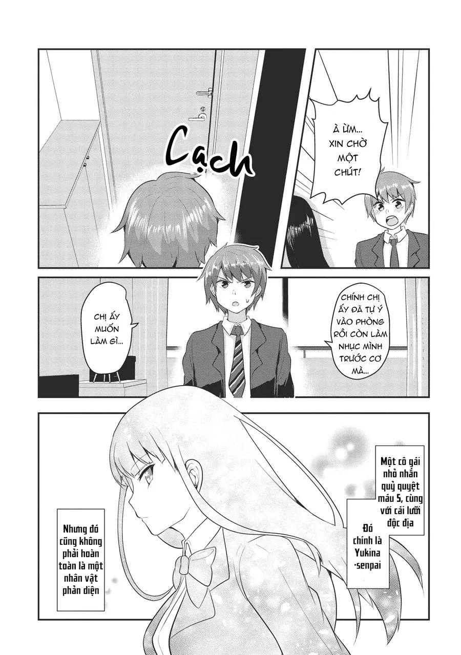 Dokuzetsu Shoujo Wa Amanojaku ~Kabegoshi Nara Sunao Ni Sukitte Ierumon!~ Chapter 1 - Trang 14