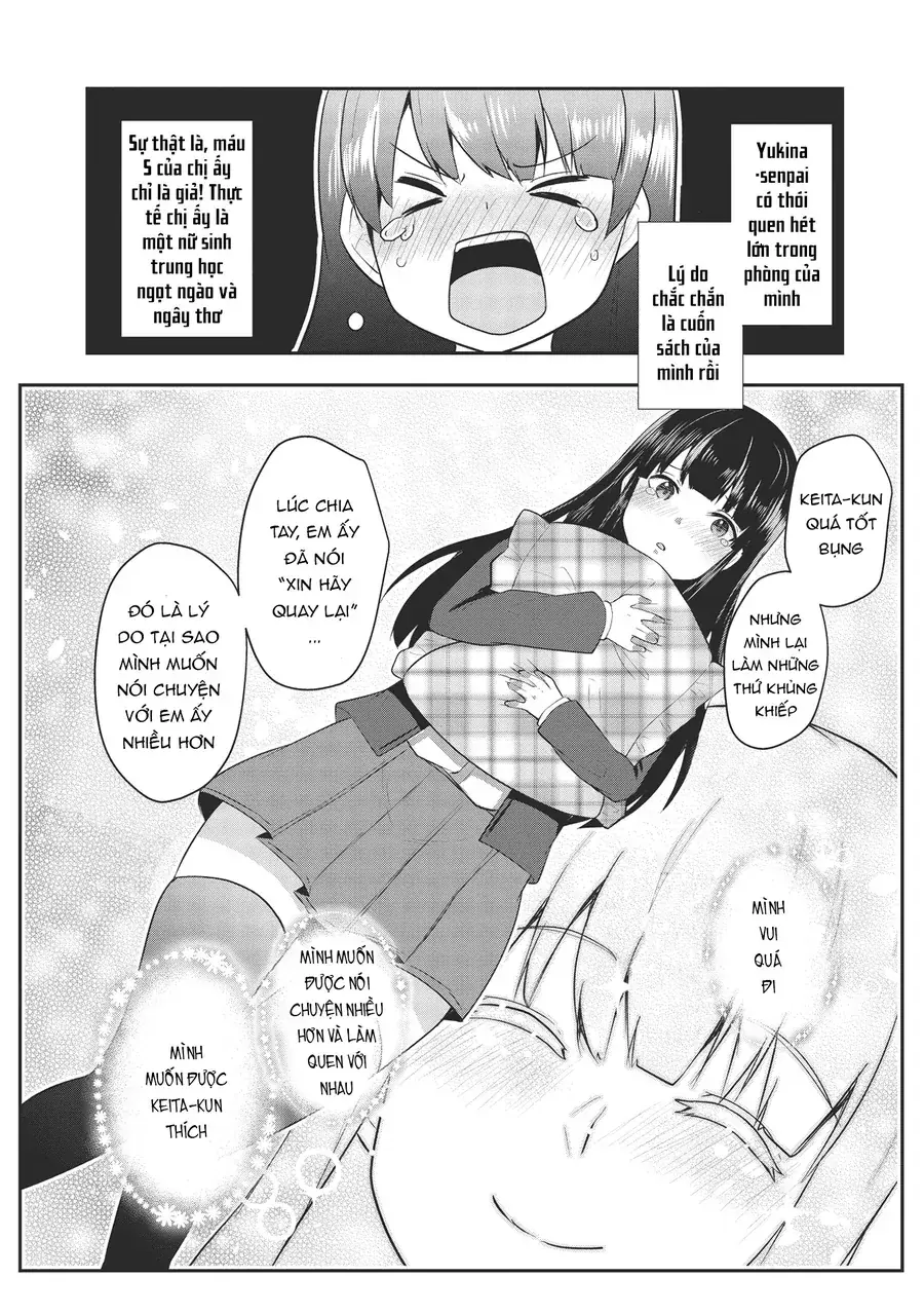 Dokuzetsu Shoujo Wa Amanojaku ~Kabegoshi Nara Sunao Ni Sukitte Ierumon!~ Chapter 1 - Trang 21
