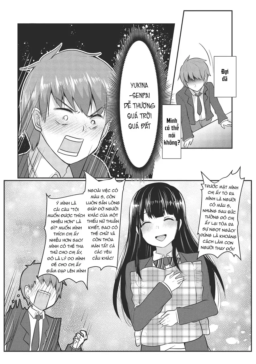 Dokuzetsu Shoujo Wa Amanojaku ~Kabegoshi Nara Sunao Ni Sukitte Ierumon!~ Chapter 1 - Trang 22