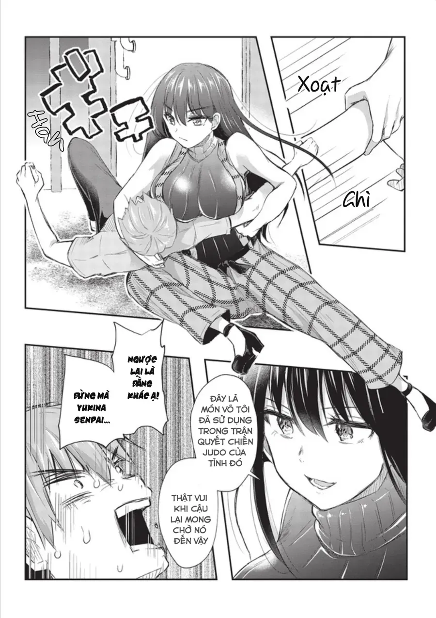Dokuzetsu Shoujo Wa Amanojaku ~Kabegoshi Nara Sunao Ni Sukitte Ierumon!~ Chapter 10 - Trang 13