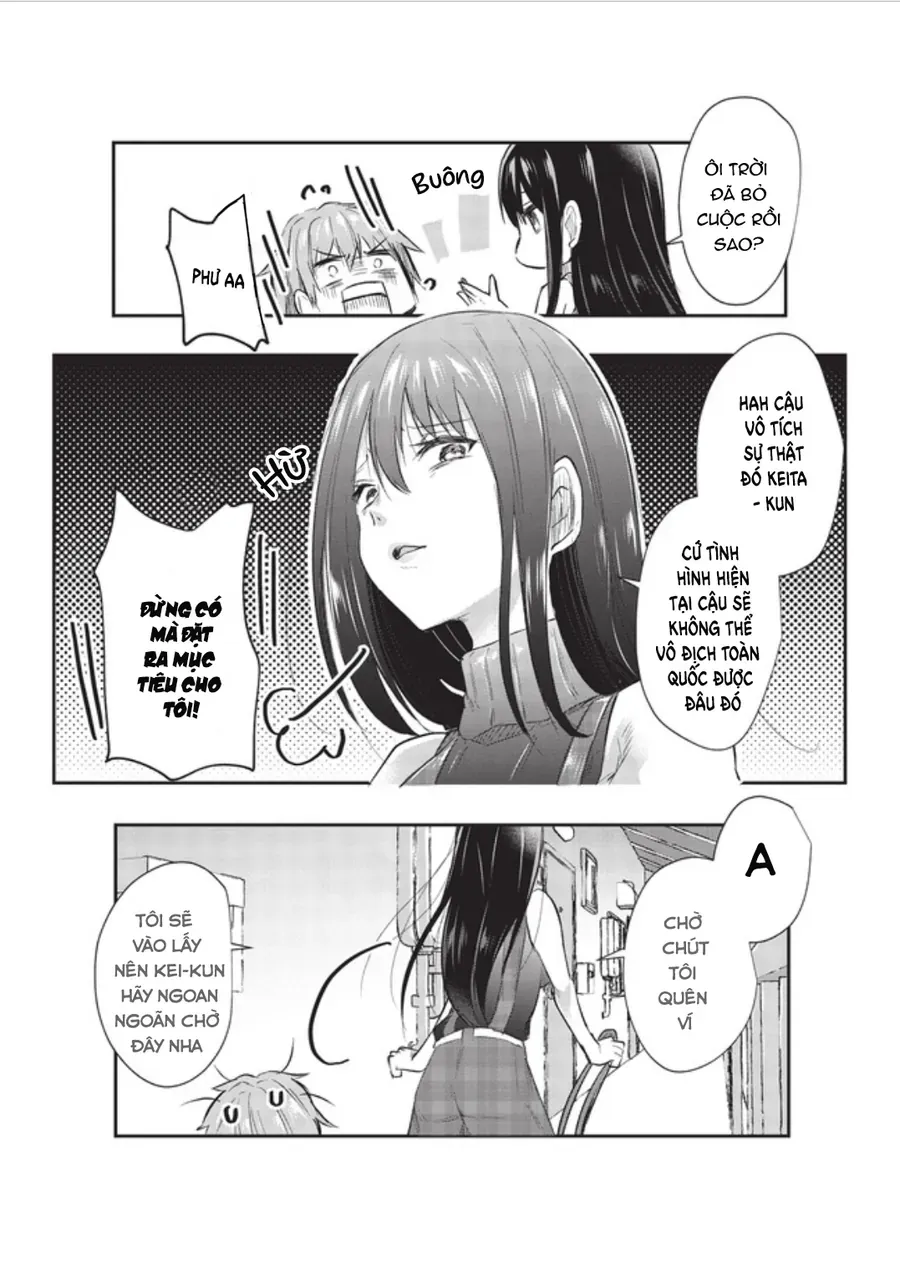 Dokuzetsu Shoujo Wa Amanojaku ~Kabegoshi Nara Sunao Ni Sukitte Ierumon!~ Chapter 10 - Trang 17