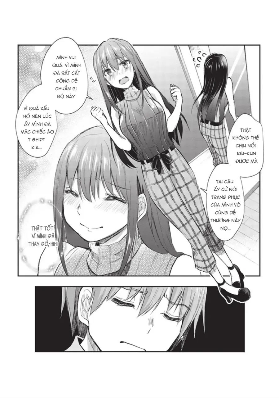 Dokuzetsu Shoujo Wa Amanojaku ~Kabegoshi Nara Sunao Ni Sukitte Ierumon!~ Chapter 10 - Trang 19