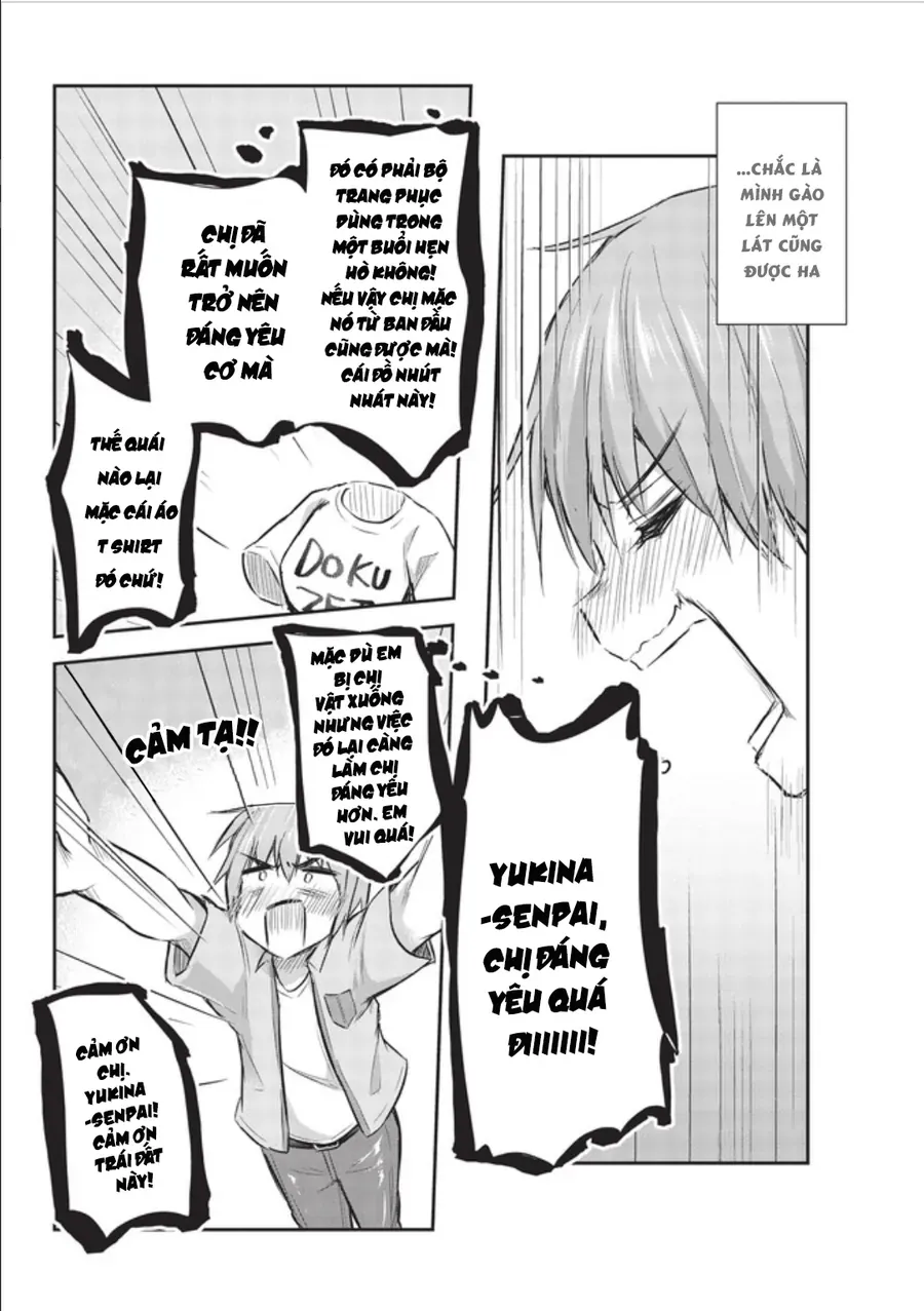 Dokuzetsu Shoujo Wa Amanojaku ~Kabegoshi Nara Sunao Ni Sukitte Ierumon!~ Chapter 10 - Trang 20