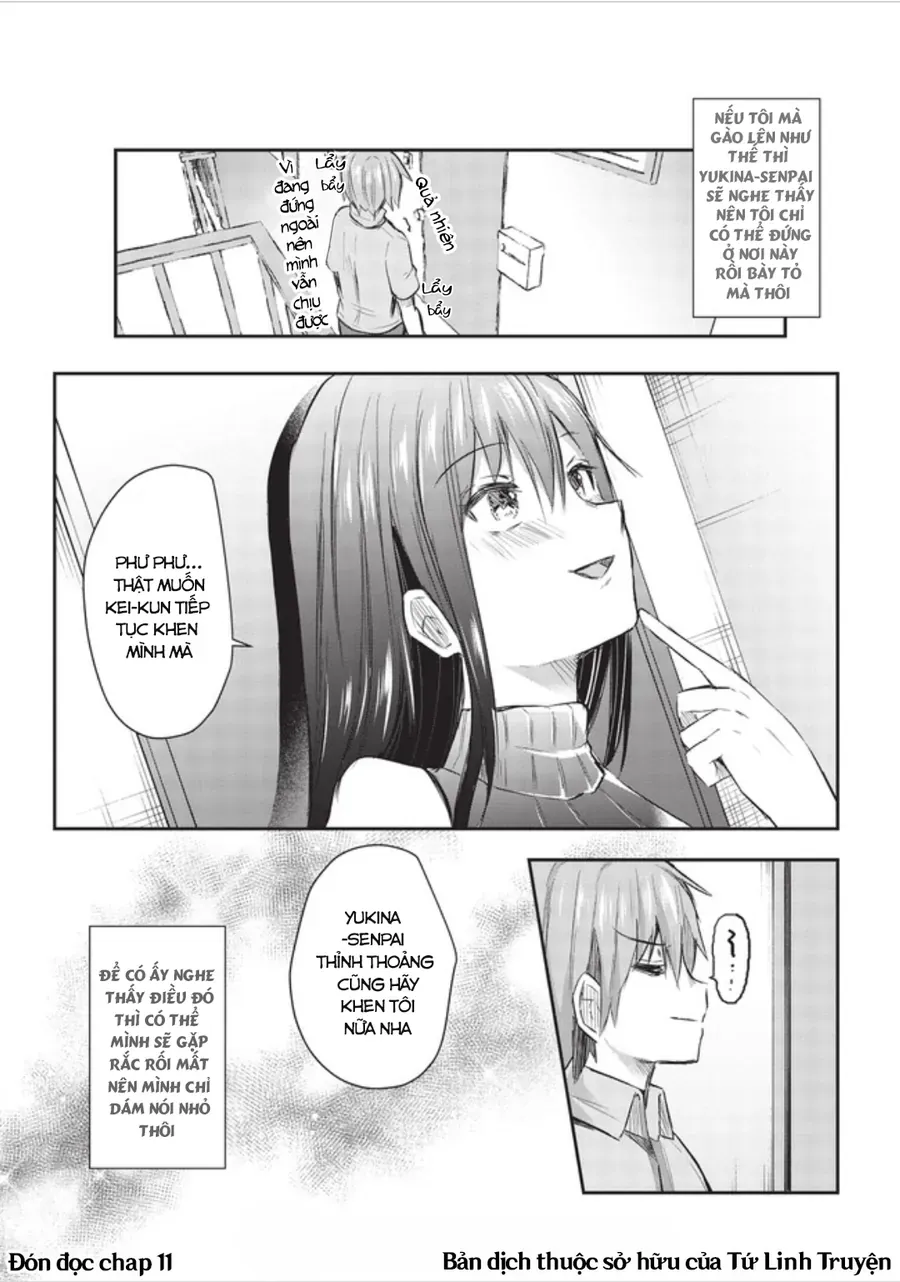 Dokuzetsu Shoujo Wa Amanojaku ~Kabegoshi Nara Sunao Ni Sukitte Ierumon!~ Chapter 10 - Trang 21