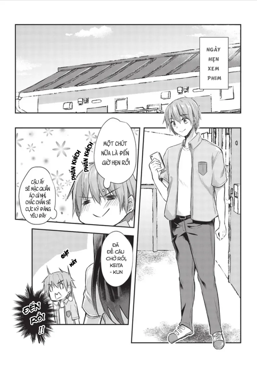 Dokuzetsu Shoujo Wa Amanojaku ~Kabegoshi Nara Sunao Ni Sukitte Ierumon!~ Chapter 10 - Trang 4