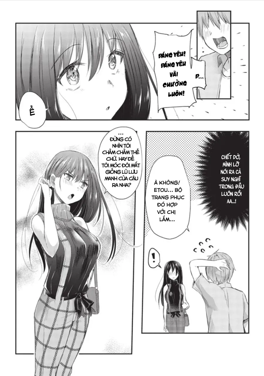 Dokuzetsu Shoujo Wa Amanojaku ~Kabegoshi Nara Sunao Ni Sukitte Ierumon!~ Chapter 10 - Trang 9