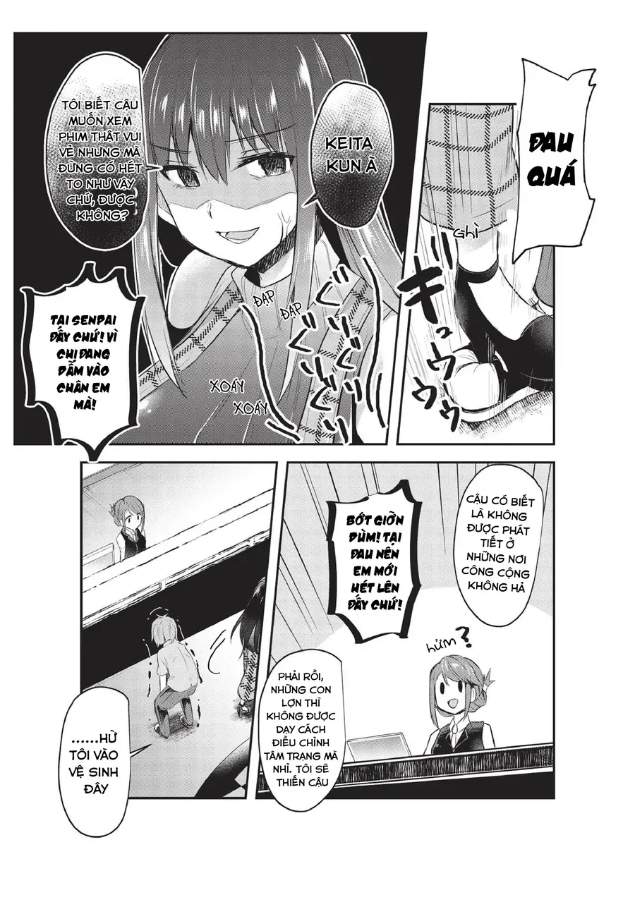 Dokuzetsu Shoujo Wa Amanojaku ~Kabegoshi Nara Sunao Ni Sukitte Ierumon!~ Chapter 11 - Trang 16