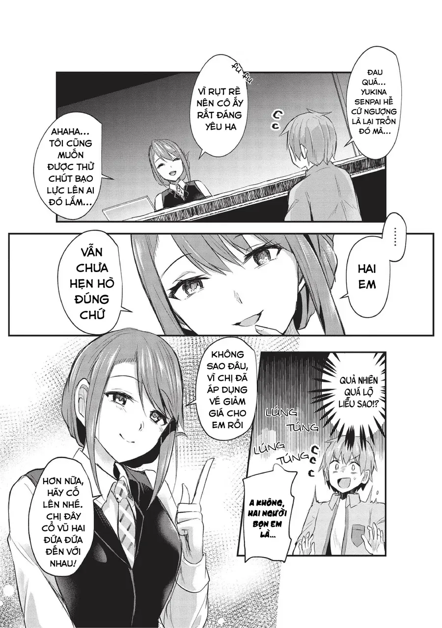 Dokuzetsu Shoujo Wa Amanojaku ~Kabegoshi Nara Sunao Ni Sukitte Ierumon!~ Chapter 11 - Trang 17
