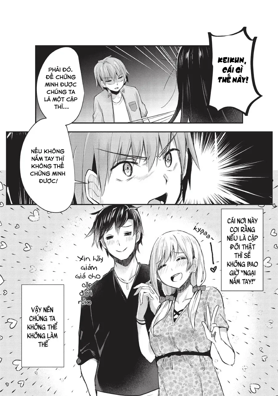 Dokuzetsu Shoujo Wa Amanojaku ~Kabegoshi Nara Sunao Ni Sukitte Ierumon!~ Chapter 11 - Trang 7
