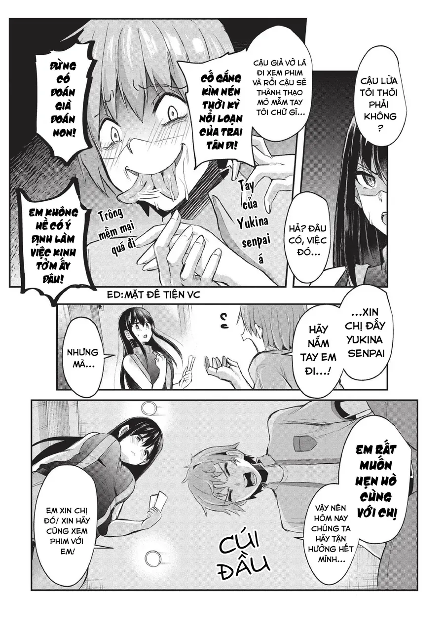 Dokuzetsu Shoujo Wa Amanojaku ~Kabegoshi Nara Sunao Ni Sukitte Ierumon!~ Chapter 11 - Trang 8