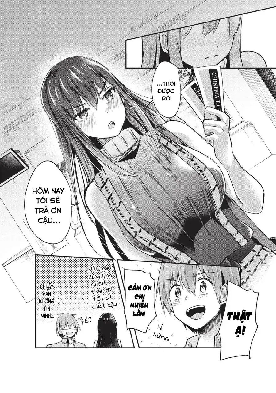 Dokuzetsu Shoujo Wa Amanojaku ~Kabegoshi Nara Sunao Ni Sukitte Ierumon!~ Chapter 11 - Trang 9
