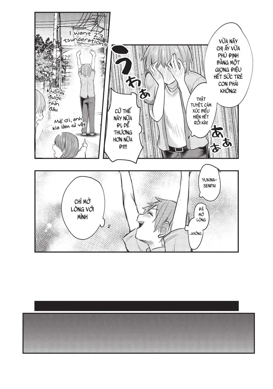 Dokuzetsu Shoujo Wa Amanojaku ~Kabegoshi Nara Sunao Ni Sukitte Ierumon!~ Chapter 12 - Trang 12