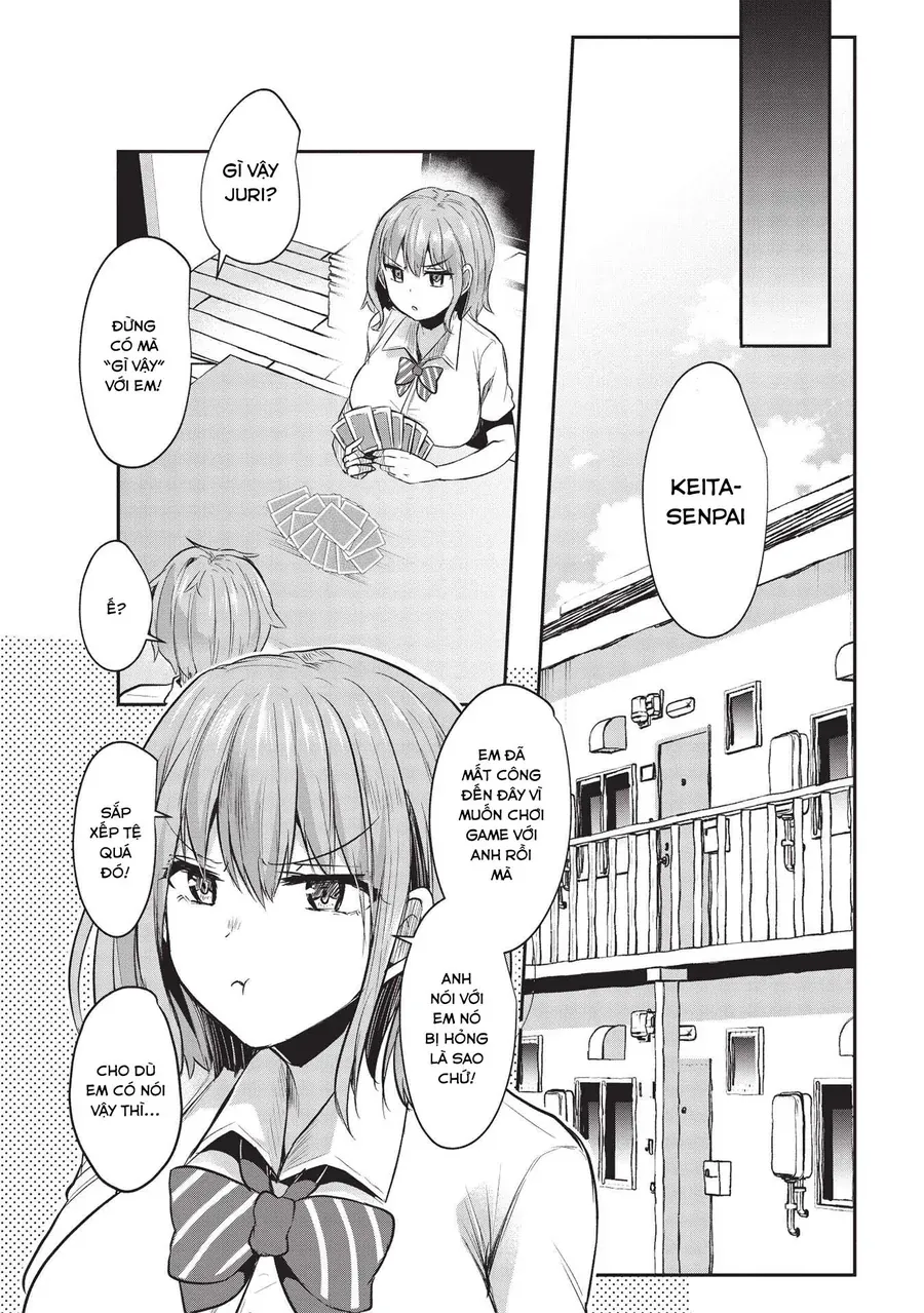 Dokuzetsu Shoujo Wa Amanojaku ~Kabegoshi Nara Sunao Ni Sukitte Ierumon!~ Chapter 12 - Trang 13