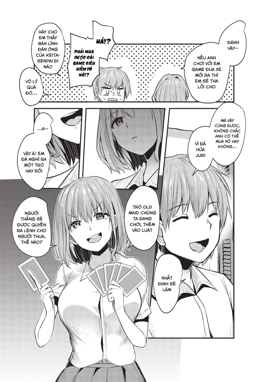 Dokuzetsu Shoujo Wa Amanojaku ~Kabegoshi Nara Sunao Ni Sukitte Ierumon!~ Chapter 12 - Trang 14