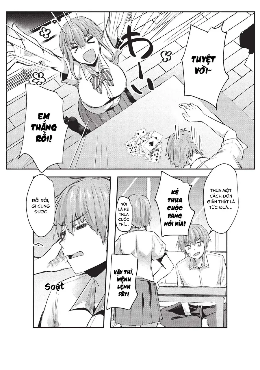 Dokuzetsu Shoujo Wa Amanojaku ~Kabegoshi Nara Sunao Ni Sukitte Ierumon!~ Chapter 12 - Trang 17