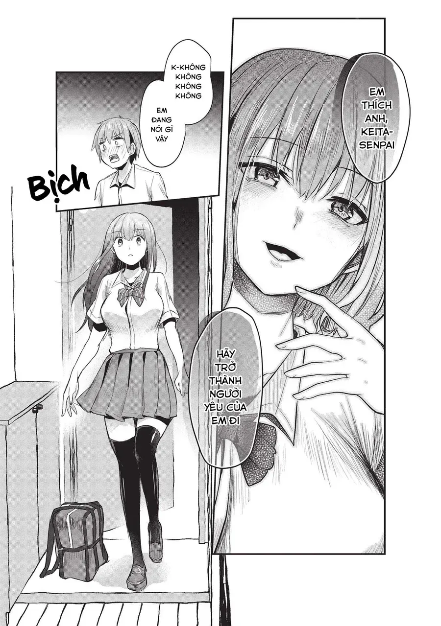Dokuzetsu Shoujo Wa Amanojaku ~Kabegoshi Nara Sunao Ni Sukitte Ierumon!~ Chapter 12 - Trang 19
