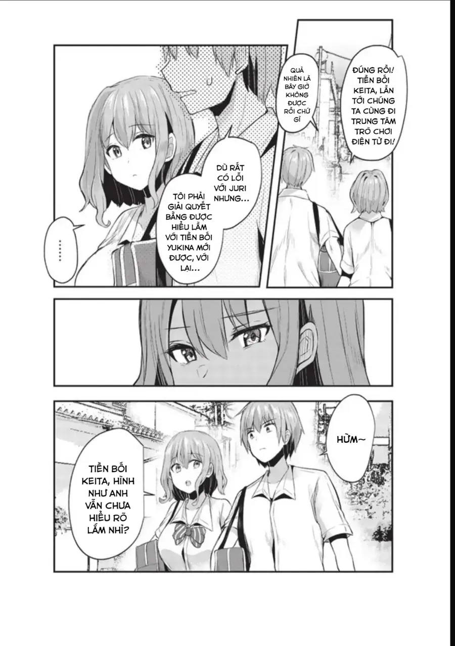 Dokuzetsu Shoujo Wa Amanojaku ~Kabegoshi Nara Sunao Ni Sukitte Ierumon!~ Chapter 13 - Trang 10