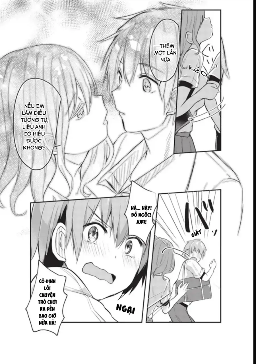 Dokuzetsu Shoujo Wa Amanojaku ~Kabegoshi Nara Sunao Ni Sukitte Ierumon!~ Chapter 13 - Trang 11