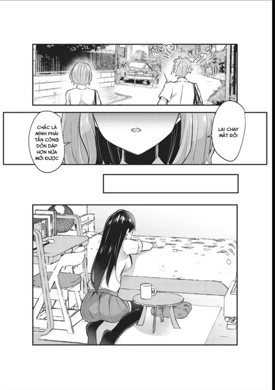 Dokuzetsu Shoujo Wa Amanojaku ~Kabegoshi Nara Sunao Ni Sukitte Ierumon!~ Chapter 13 - Trang 12