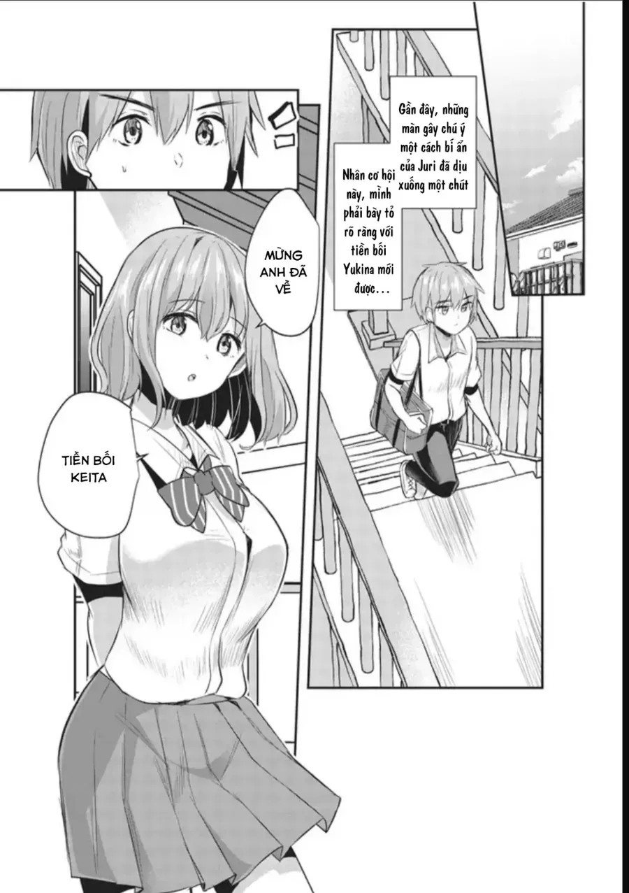 Dokuzetsu Shoujo Wa Amanojaku ~Kabegoshi Nara Sunao Ni Sukitte Ierumon!~ Chapter 13 - Trang 15