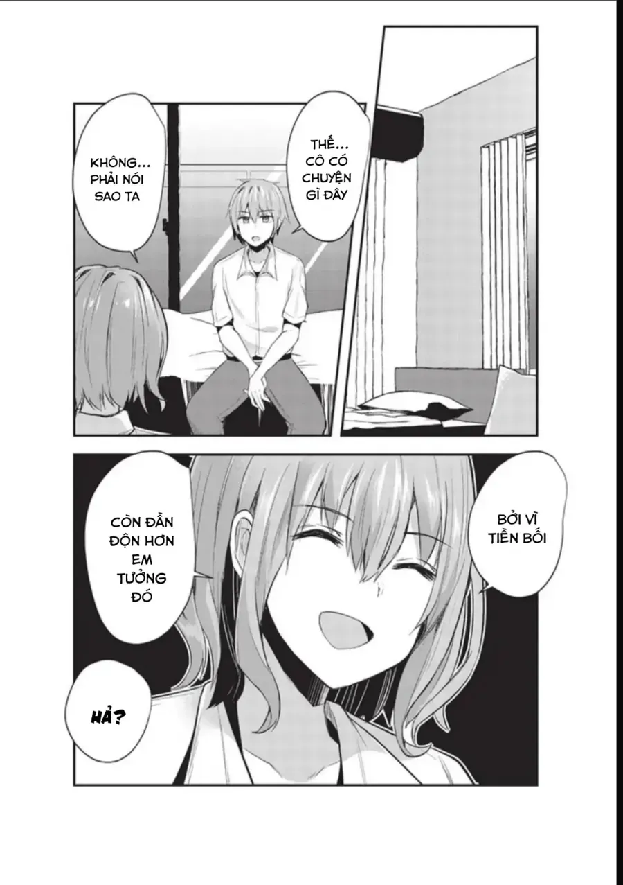 Dokuzetsu Shoujo Wa Amanojaku ~Kabegoshi Nara Sunao Ni Sukitte Ierumon!~ Chapter 13 - Trang 17