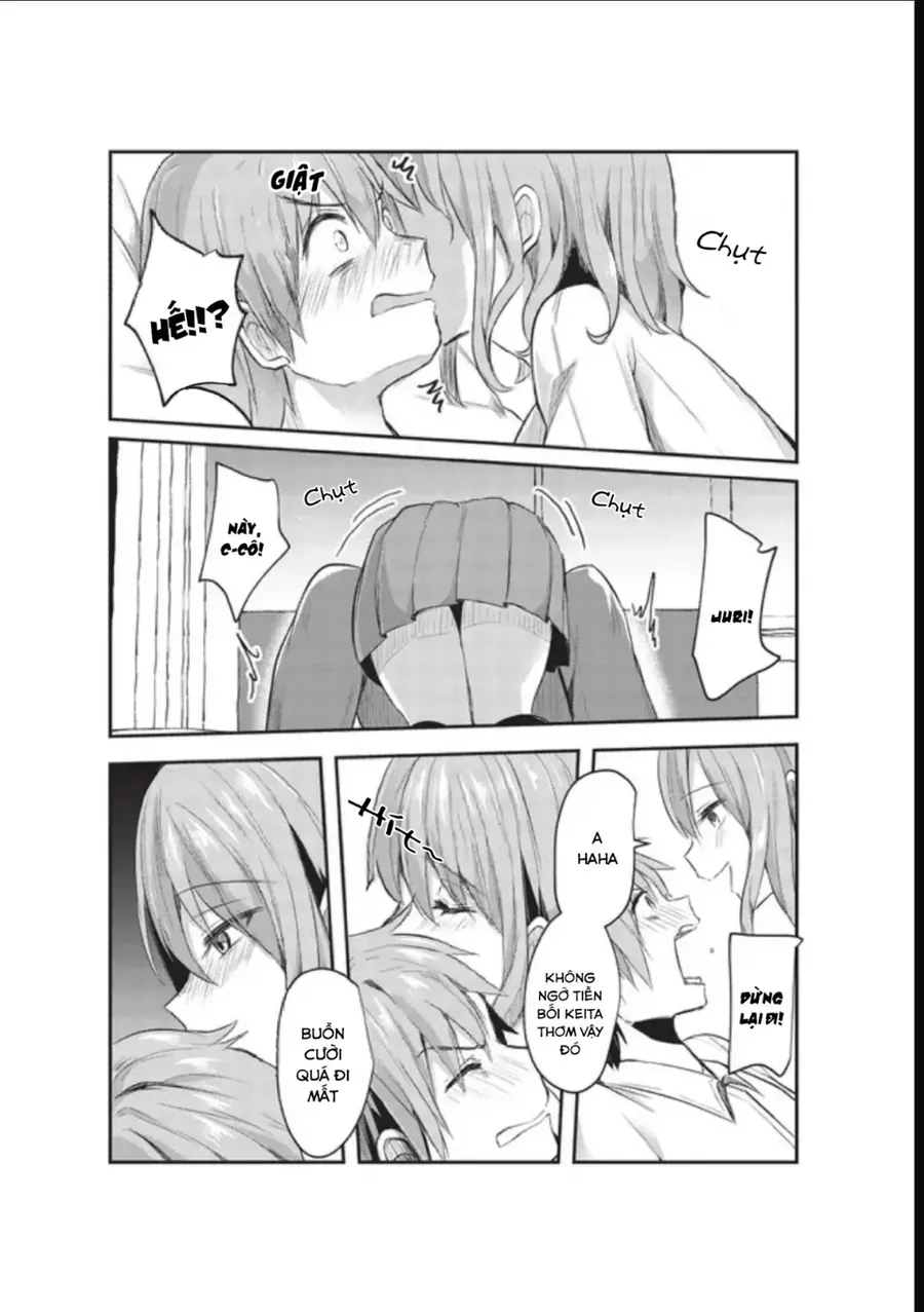 Dokuzetsu Shoujo Wa Amanojaku ~Kabegoshi Nara Sunao Ni Sukitte Ierumon!~ Chapter 13 - Trang 19