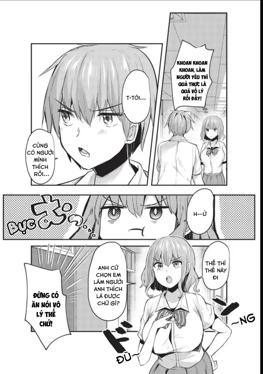 Dokuzetsu Shoujo Wa Amanojaku ~Kabegoshi Nara Sunao Ni Sukitte Ierumon!~ Chapter 13 - Trang 5