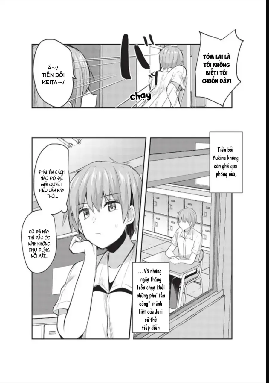 Dokuzetsu Shoujo Wa Amanojaku ~Kabegoshi Nara Sunao Ni Sukitte Ierumon!~ Chapter 13 - Trang 6