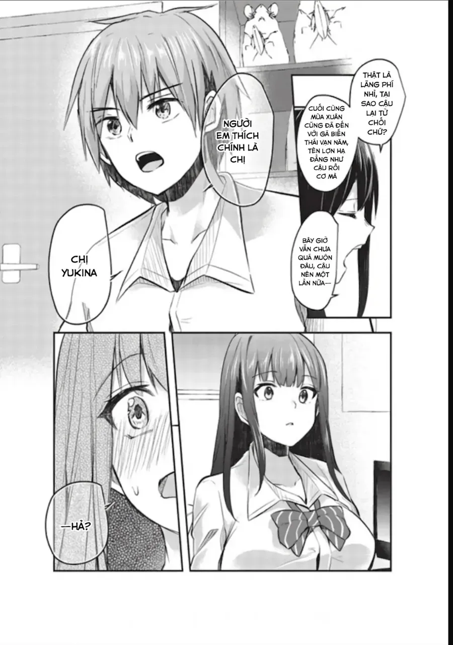 Dokuzetsu Shoujo Wa Amanojaku ~Kabegoshi Nara Sunao Ni Sukitte Ierumon!~ Chapter 14 - Trang 12