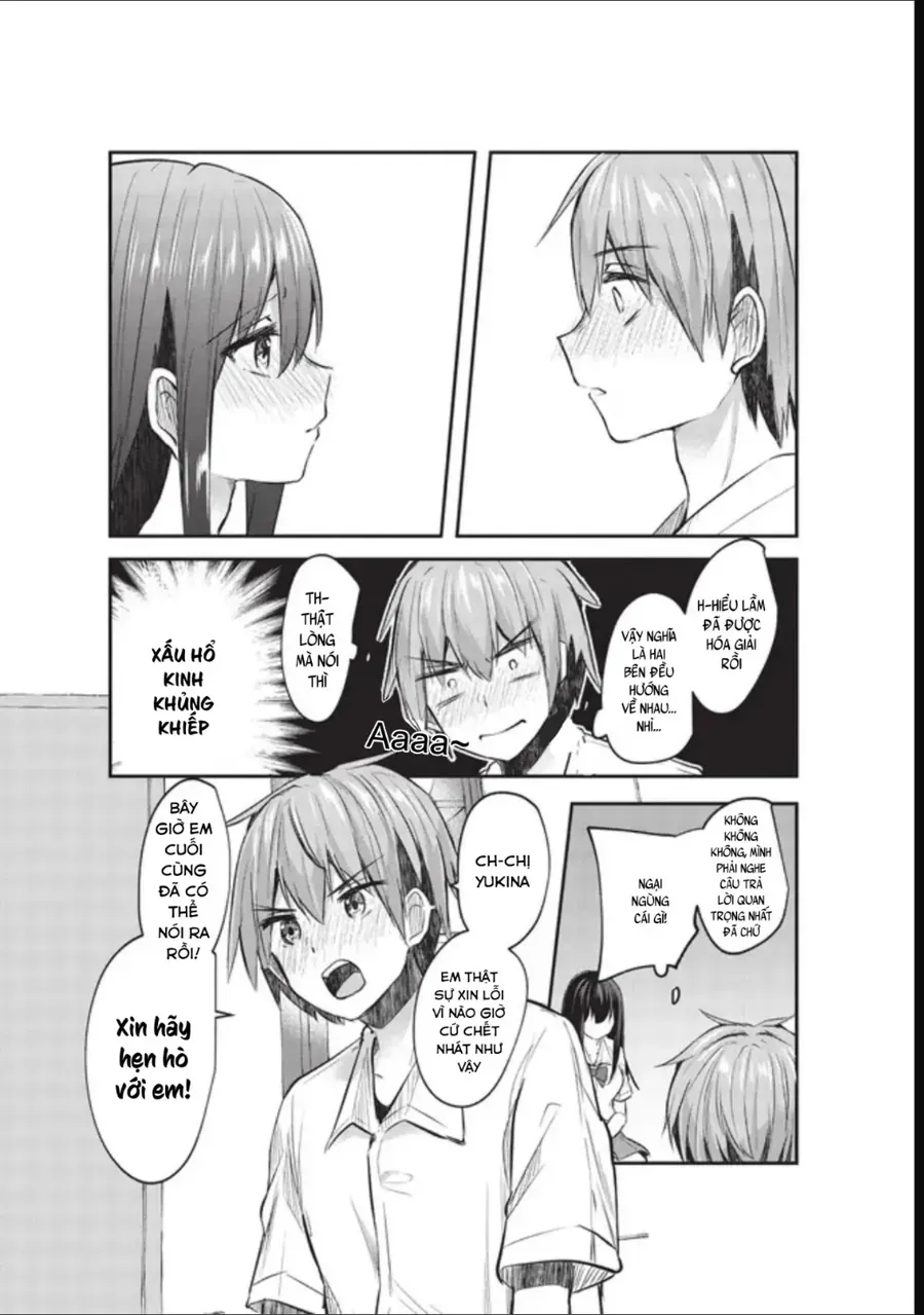 Dokuzetsu Shoujo Wa Amanojaku ~Kabegoshi Nara Sunao Ni Sukitte Ierumon!~ Chapter 14 - Trang 16
