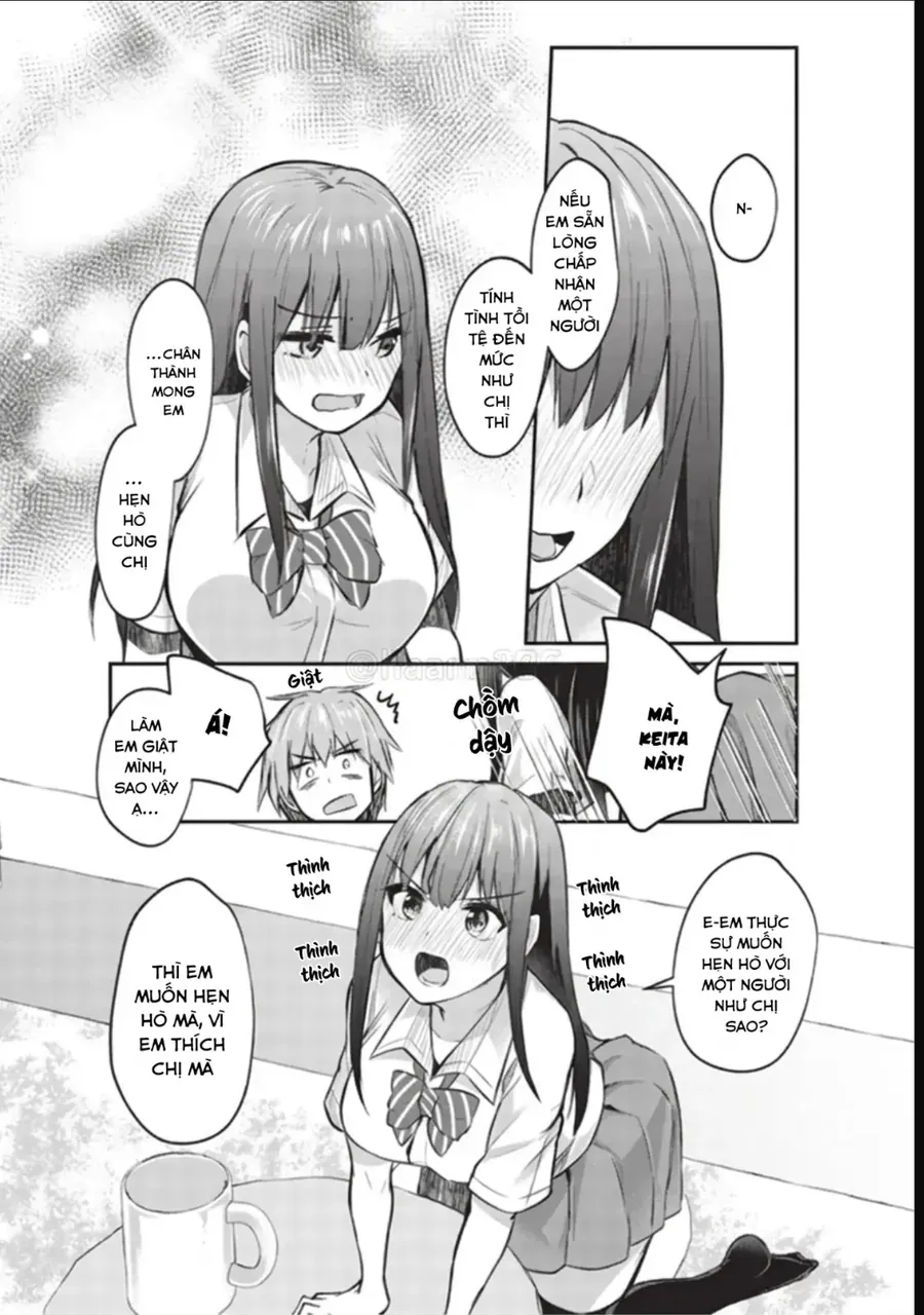 Dokuzetsu Shoujo Wa Amanojaku ~Kabegoshi Nara Sunao Ni Sukitte Ierumon!~ Chapter 14 - Trang 17